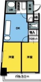 サンセリテ内山の間取り画像