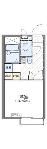 レオパレスベンデュールの間取り画像