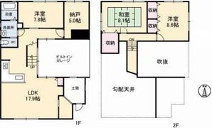 徳芳貸家の間取り画像
