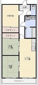 サンヴェール高槻の間取り画像