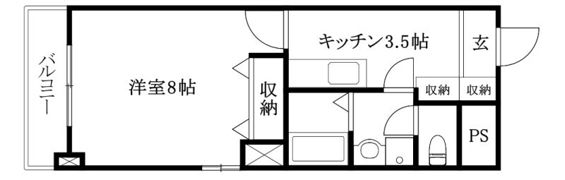 ブルーランド本町の間取り画像