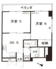 パークサイド日本橋の間取り画像