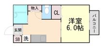ジュネスハイム仲辻の間取り画像