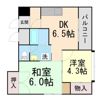 ハイムあいざわの間取り画像