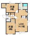 ヴェールメゾンCの間取り画像