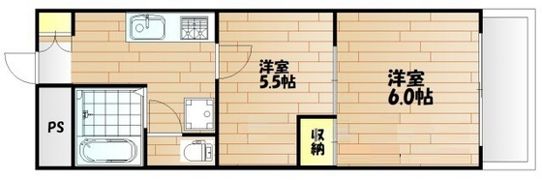メゾンドベルプレの間取り画像