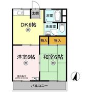 浅尾山ハイツの間取り画像