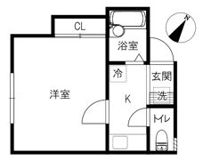 ラ・ベルビューの間取り画像