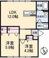 フレグランス正木の間取り画像