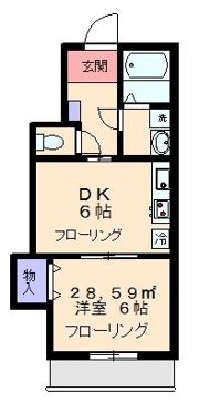 武蔵関ステーションフロントの間取り画像