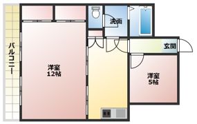 リバーサイドaiの間取り画像