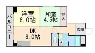 ヴィラ庄内の間取り画像