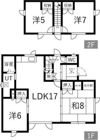 大曲南ヶ丘5丁目戸建の間取り画像