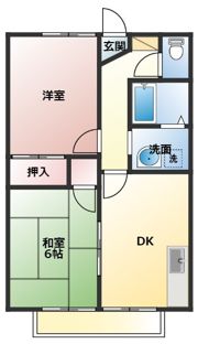 ピュアコートAの間取り画像