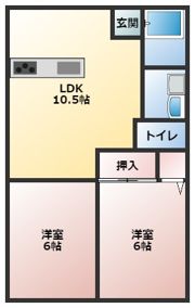 ディアスTの間取り画像