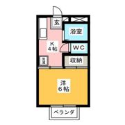 メゾン山盛の間取り画像