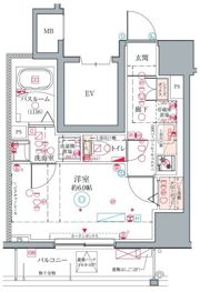 クレヴィスタ板橋の間取り画像