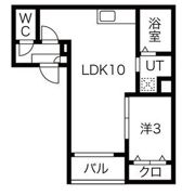 Warren shibataⅠの間取り画像