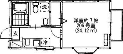 ウッズハウスの間取り画像