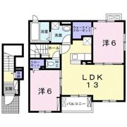 ひまわり Cの間取り画像
