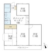 第二ハウス崔綜の間取り画像