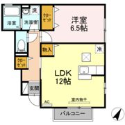 サニーコート船越Ⅱの間取り画像