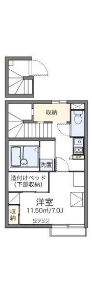 レオパレス幸玉の間取り画像