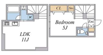 Residence Caritas Hatagayaの間取り画像
