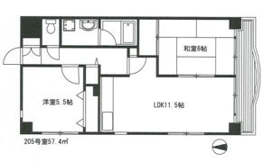 カサベルデの間取り画像
