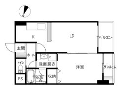 Monte Rosaの間取り画像