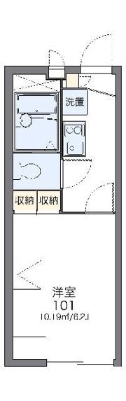 レオパレスSwing hillの間取り画像
