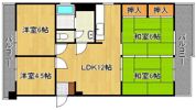 御幸マンション 901号室の間取り画像