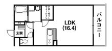 サンライズ布橋の間取り画像