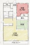 シプレハイツの間取り画像