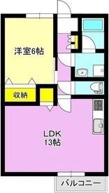 ヴィラ・コスモスの間取り画像