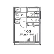 プラウド品川の間取り画像