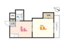 コーポカワモトの間取り画像
