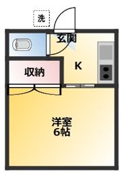 本田マンション1号棟の間取り画像