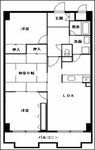 第2ゲートリバーハイツの間取り画像