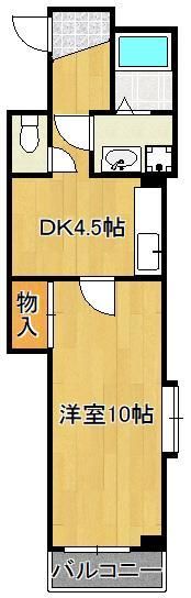 ルミエールKYIIの間取り画像