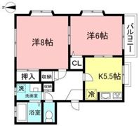 リヴェール武蔵野の間取り画像