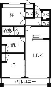 CASA川名山の間取り画像