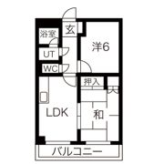 シャンポール鶴見の間取り画像