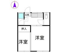 新川荘 南館の間取り画像
