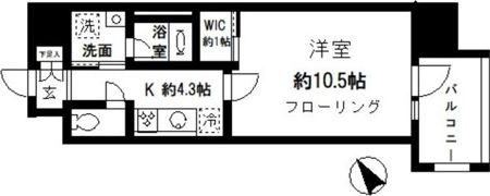 ベル ドミール 目黒の間取り画像