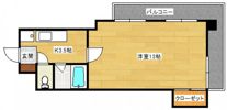 第1木本ビルの間取り画像