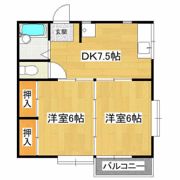 ぽぷらハイツの間取り画像