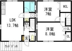 GREEN HILLS FUJIの間取り画像