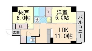 スローハスコートの間取り画像