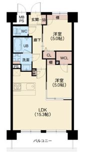 スプランディッド難波WESTIIIの間取り画像